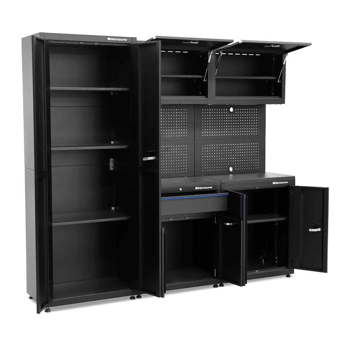 1-Drawer, 3-Door Workstation