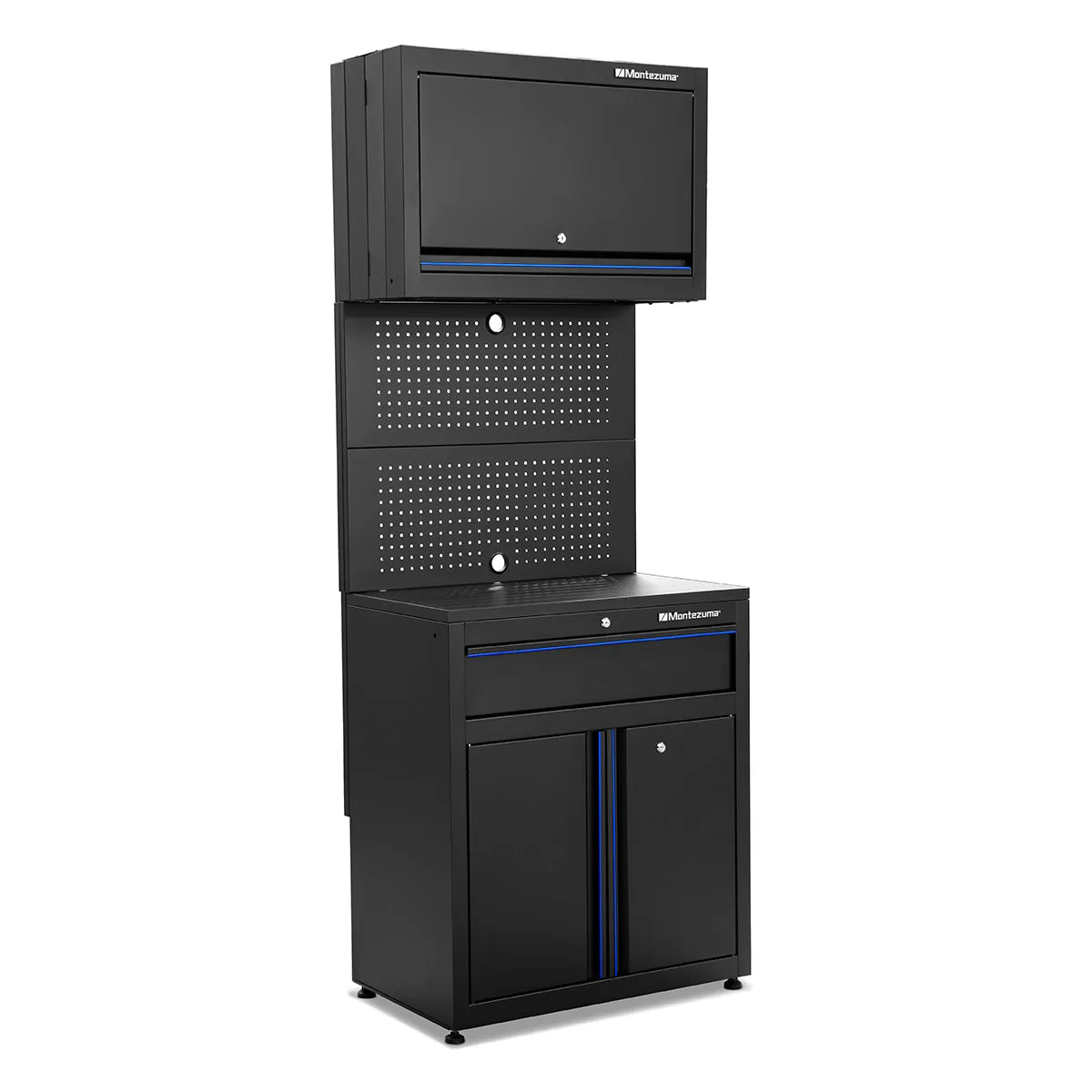 1-Drawer, 3-Door Workstation