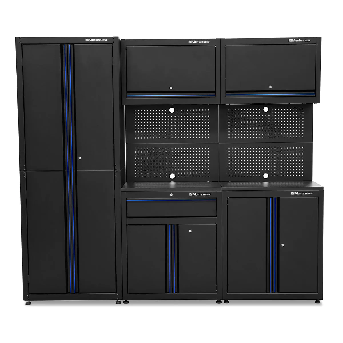 1-Drawer, 3-Door Workstation