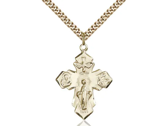 14kt Gold-Filled 4-Way Pendant Necklace