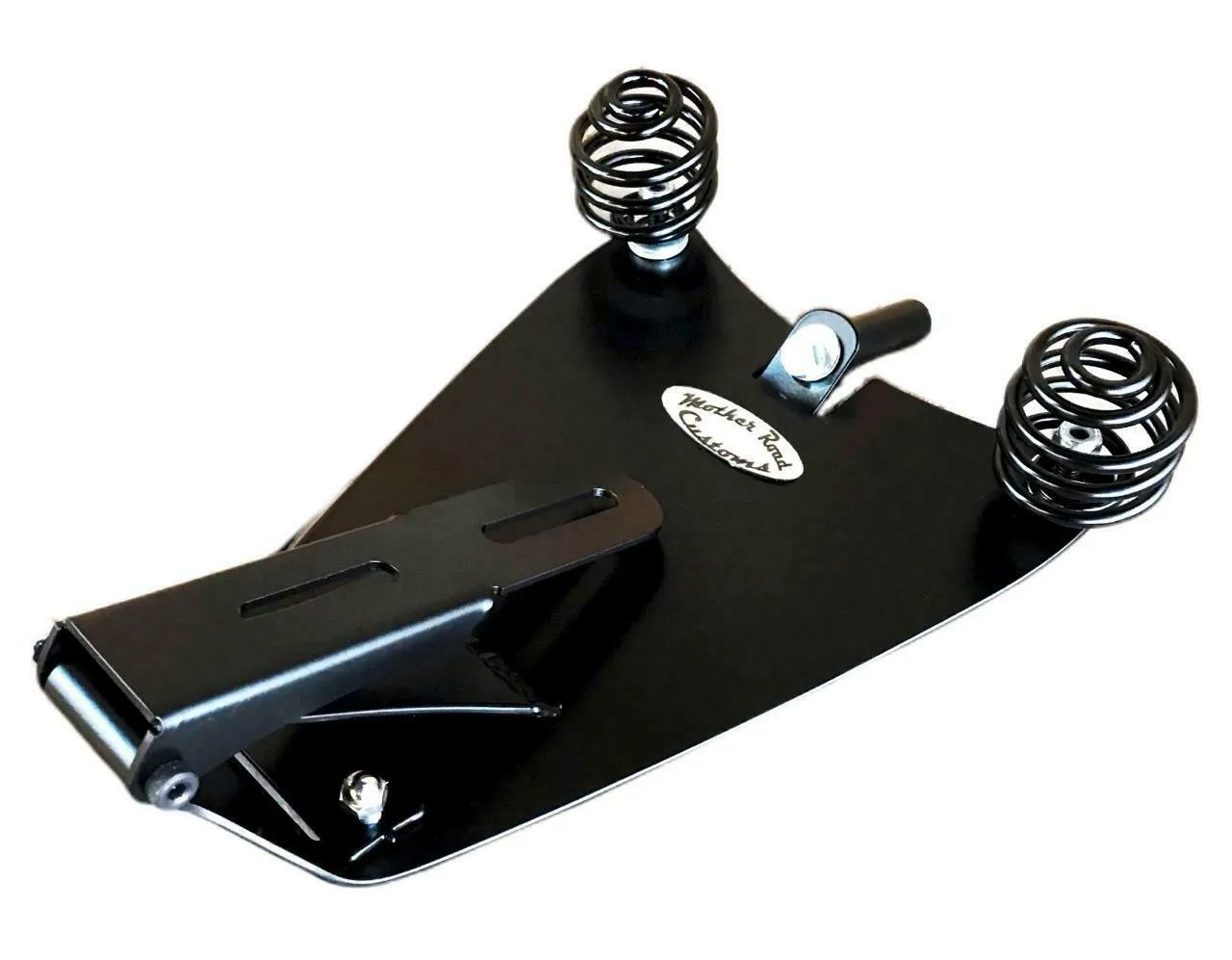 1982-2003 Harley Sportster Spring Seat Ant Brn Nat Oak Leaf Mounting Kit USA bcs