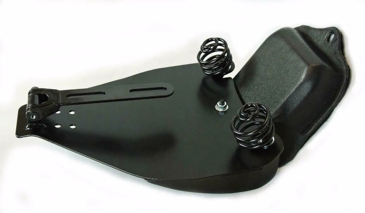 2000-2017 Harley Softail Ant BrnDis Tuck Roll Spring Seat Passenger Mounting Kit
