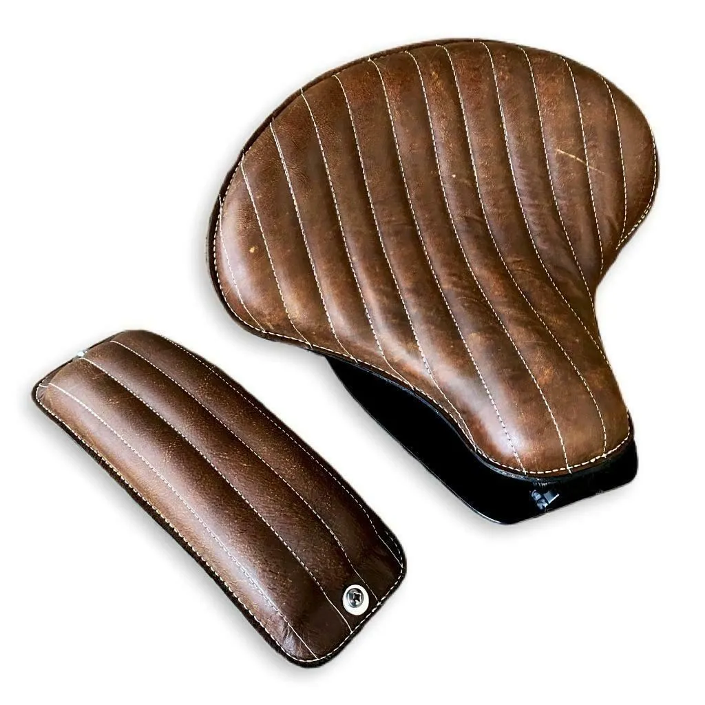2015-2024 Indian Scout 15x14" Brown Dist Tractor Spring Seat Mounting Kit P-Pad
