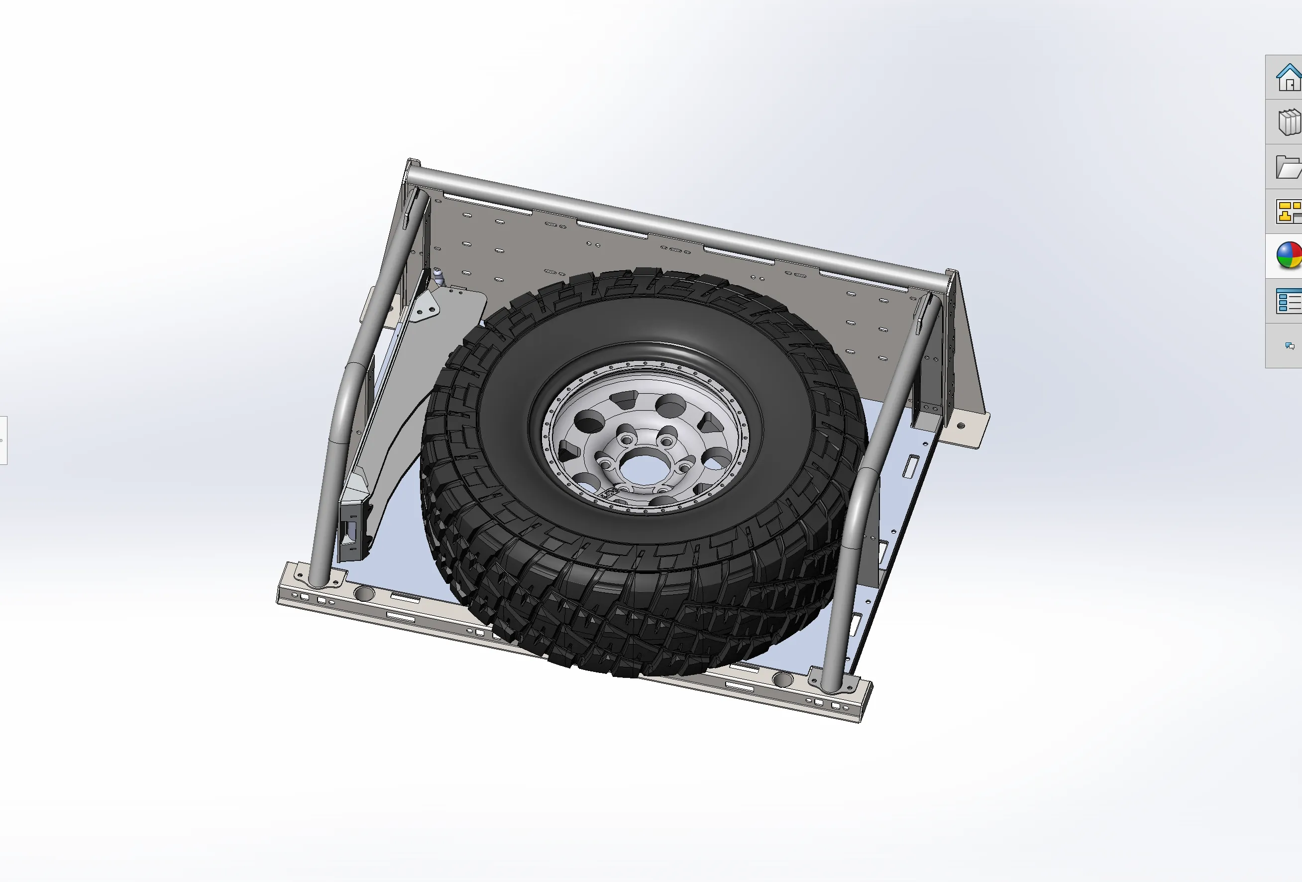 2017 - 2024 Ford Raptor Modular Bed Organizer with Slide Out Cargo Tray