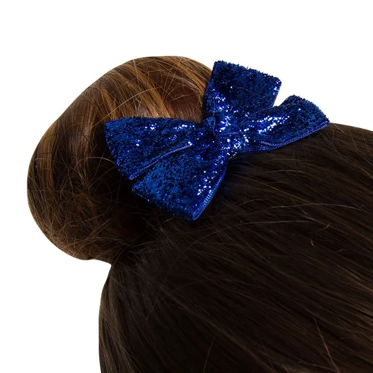 30094 - Glittered Ribbon Hair Bow