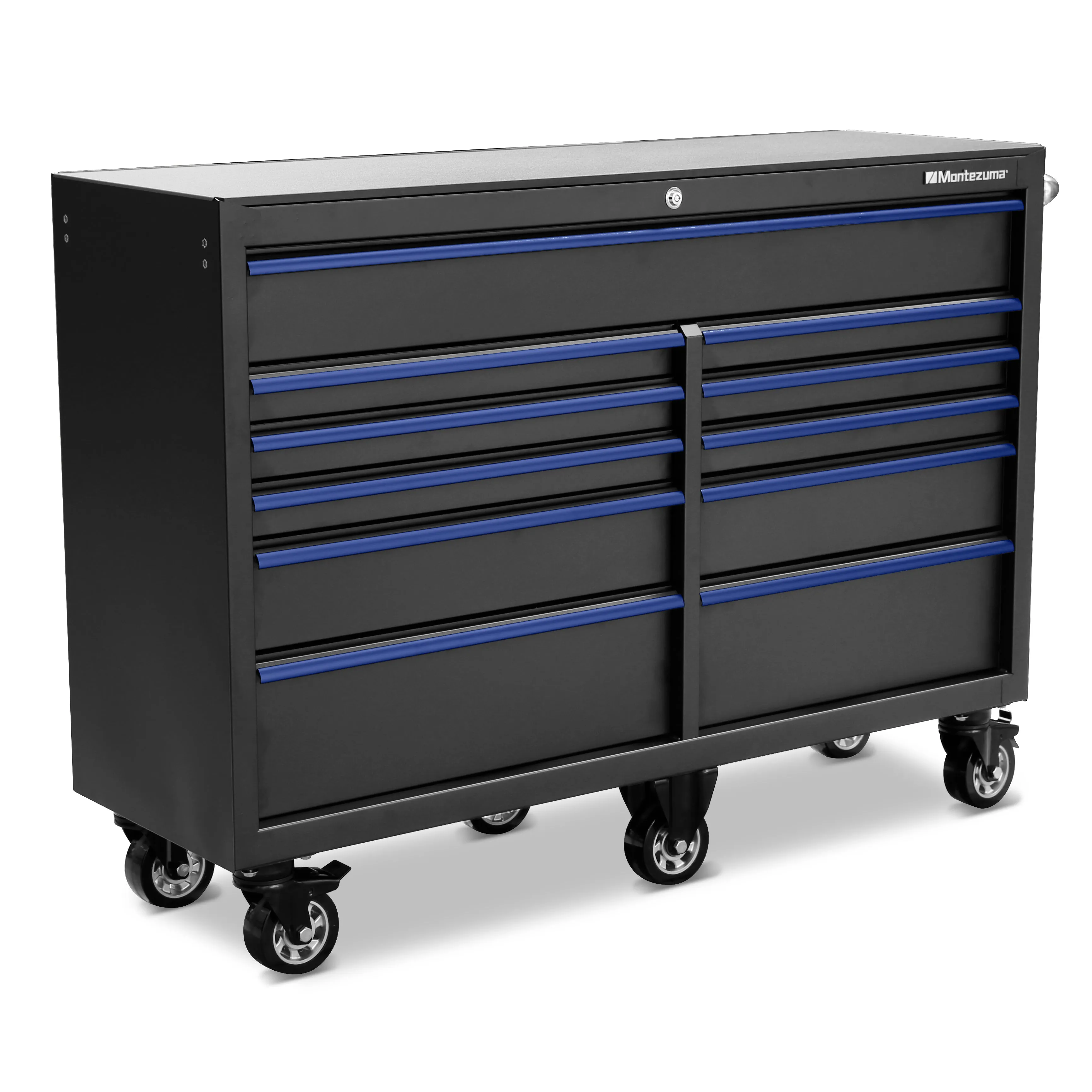 56 x 18 in. 11-Drawer Tool Cabinet