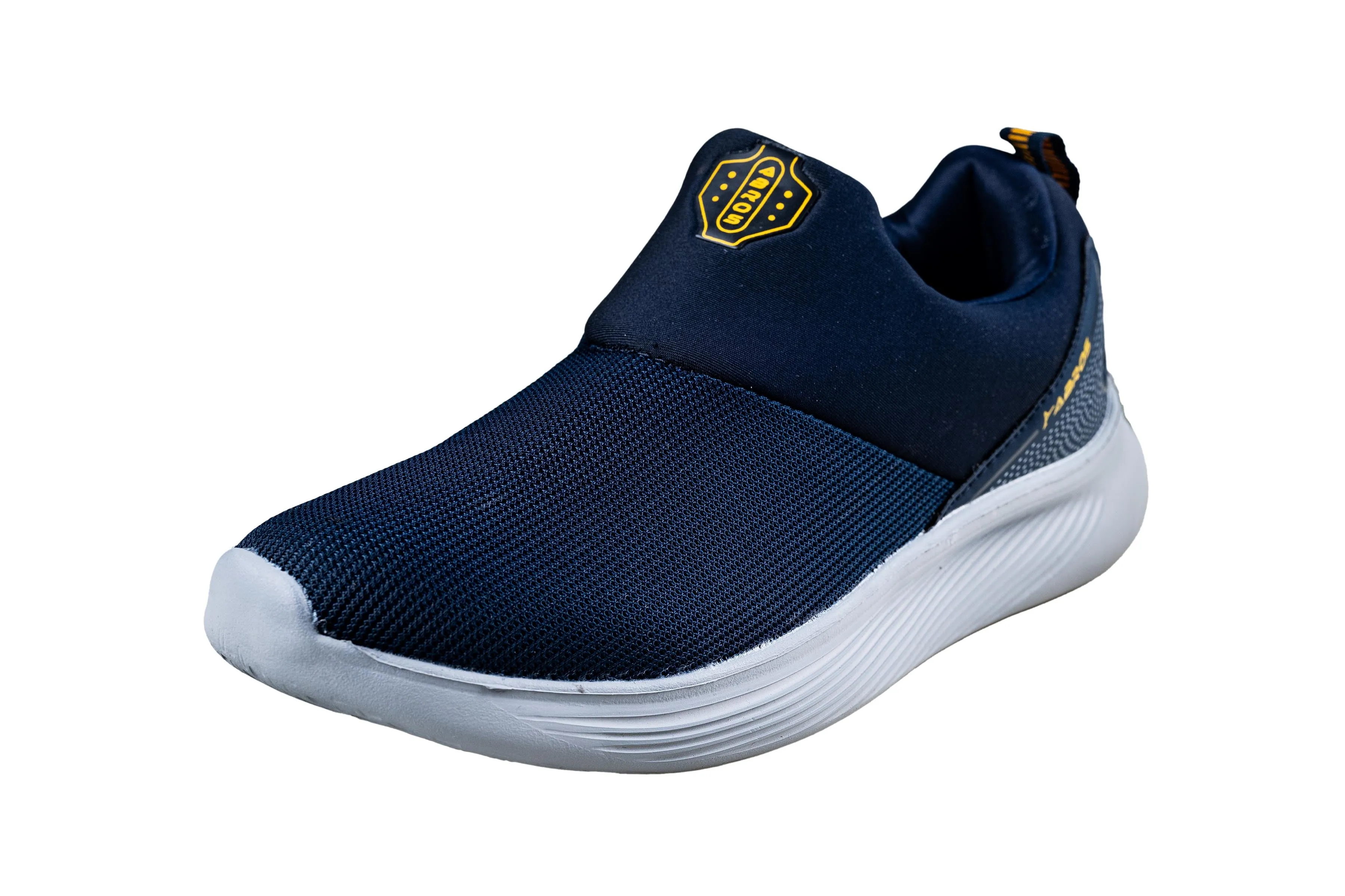 Abros Gents Navy / Mustard Sports Shoe