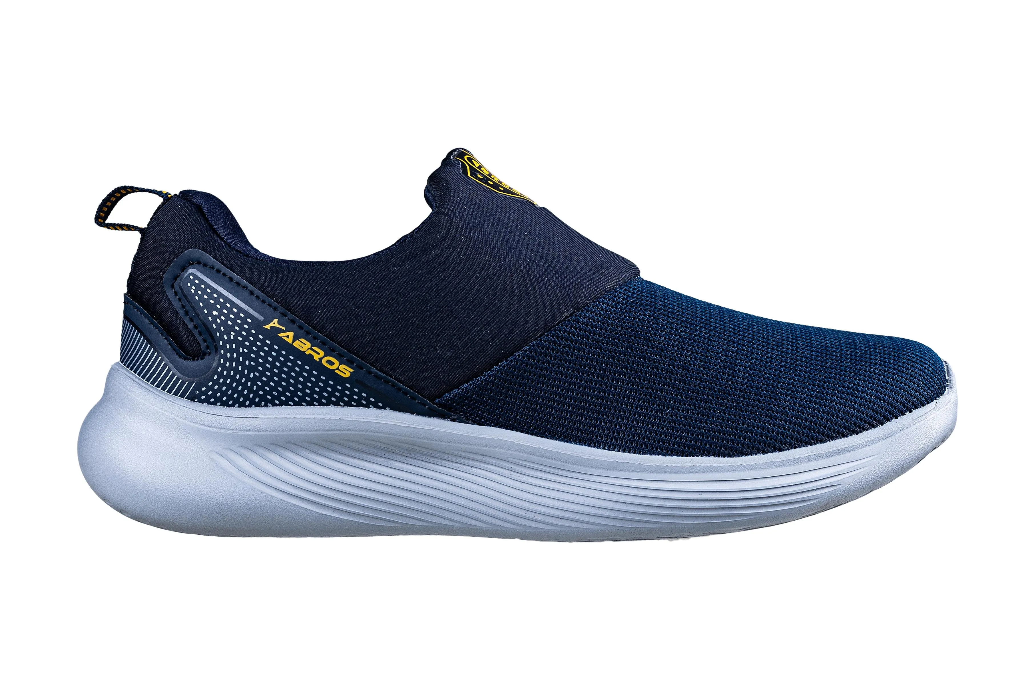 Abros Gents Navy / Mustard Sports Shoe