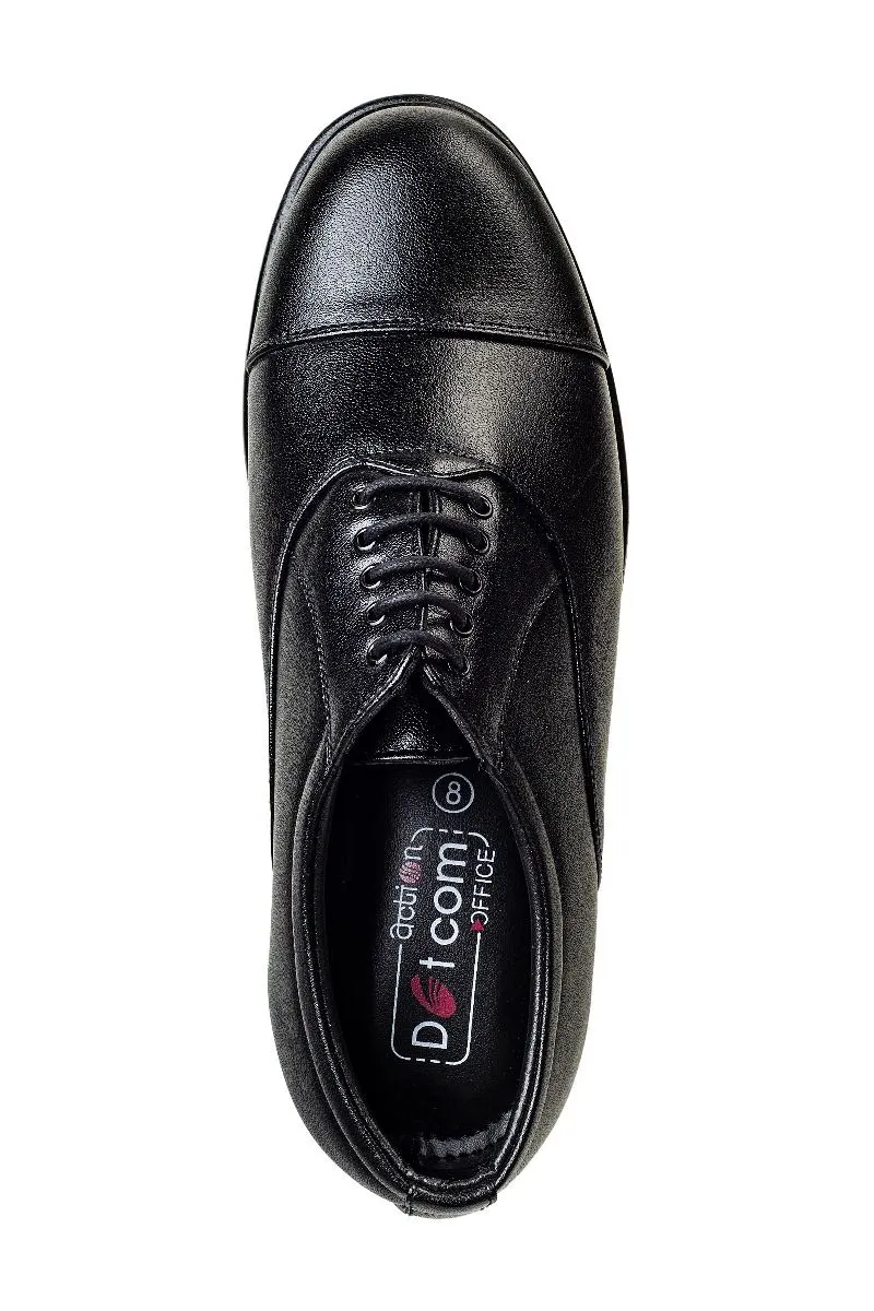 Action Gents Black Formal Shoe