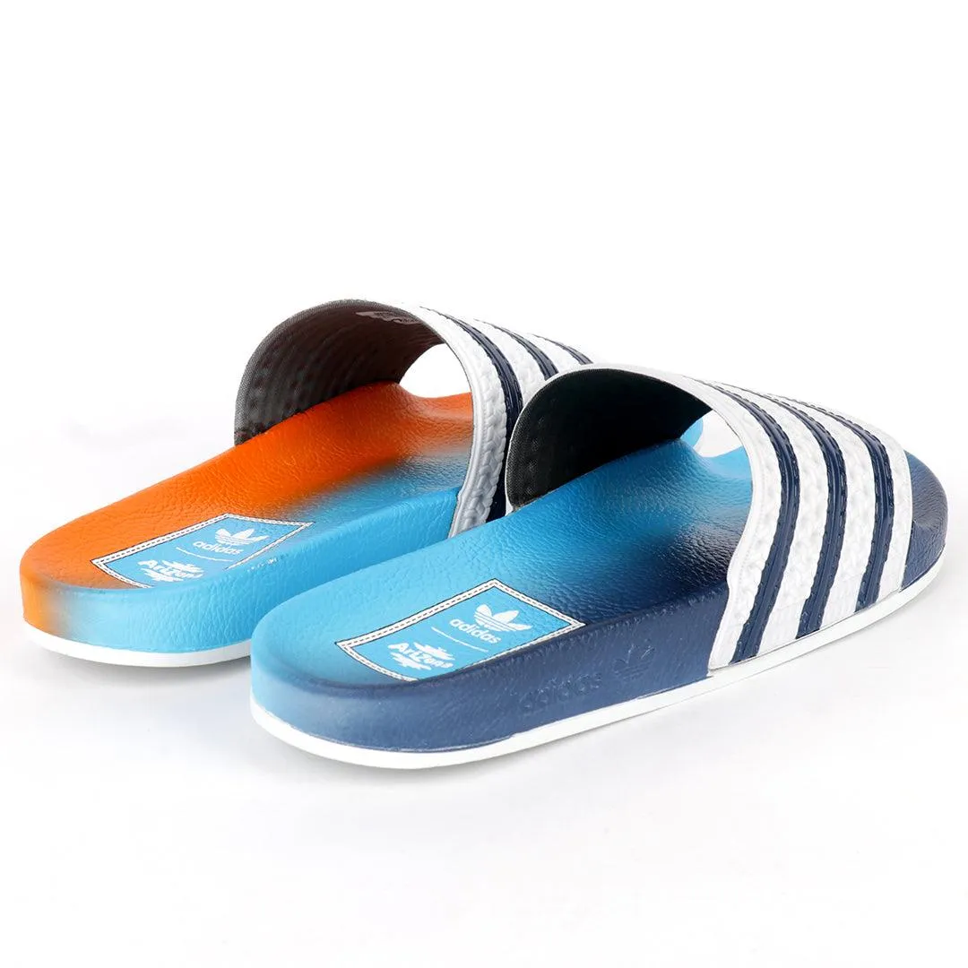 AD Arizona Men's Bloomfield Slide orange Blue Sole