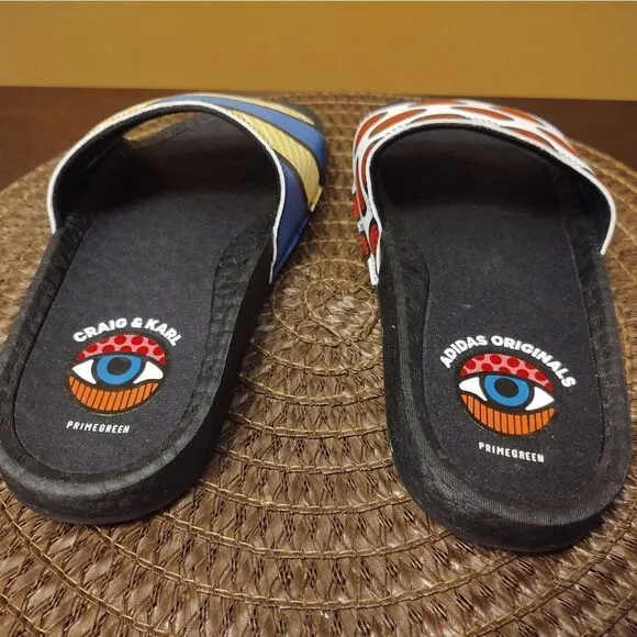 Adidas Adilette Boost Slides Craig &amp; Karl Mens Size 6 GY5351 NEW