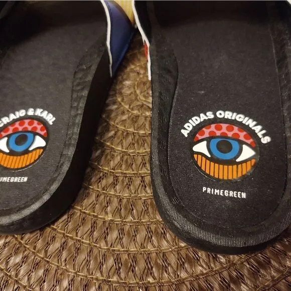 Adidas Adilette Boost Slides Craig &amp; Karl Mens Size 6 GY5351 NEW
