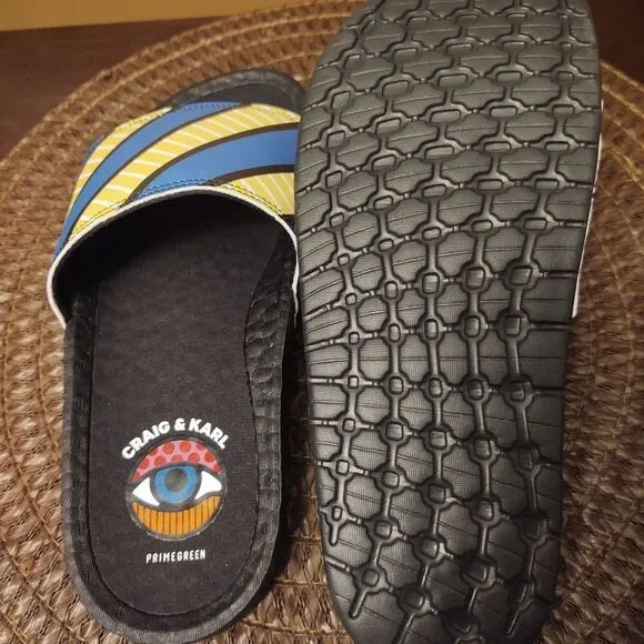 Adidas Adilette Boost Slides Craig &amp; Karl Mens Size 6 GY5351 NEW