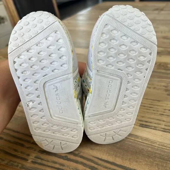 adidas Originals NMD_R1 Multicolor White Flowers  Toddler Girls Size 6 GOAT