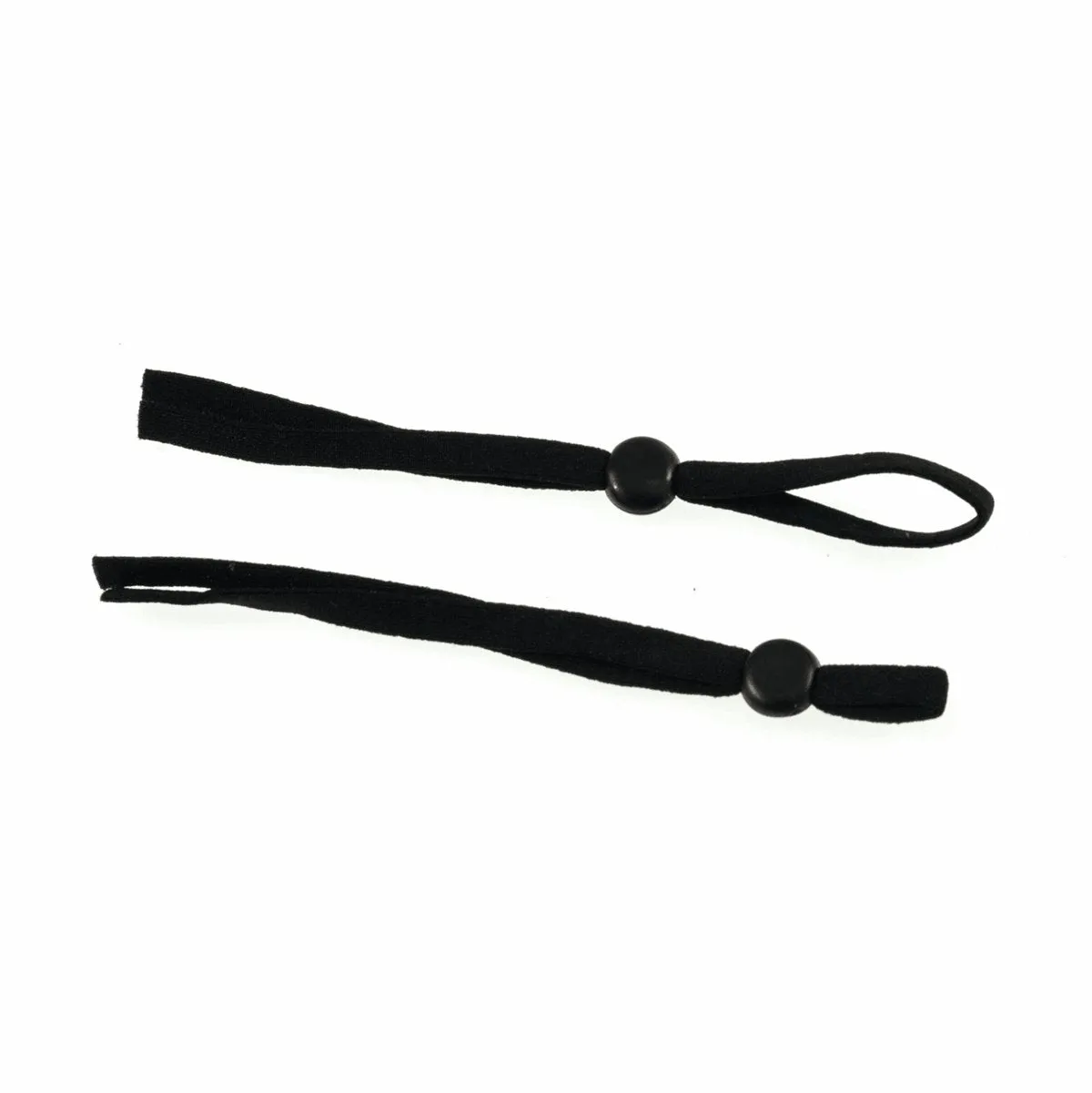 Adjustable Face Mask Elastics - Black - 20 Pieces