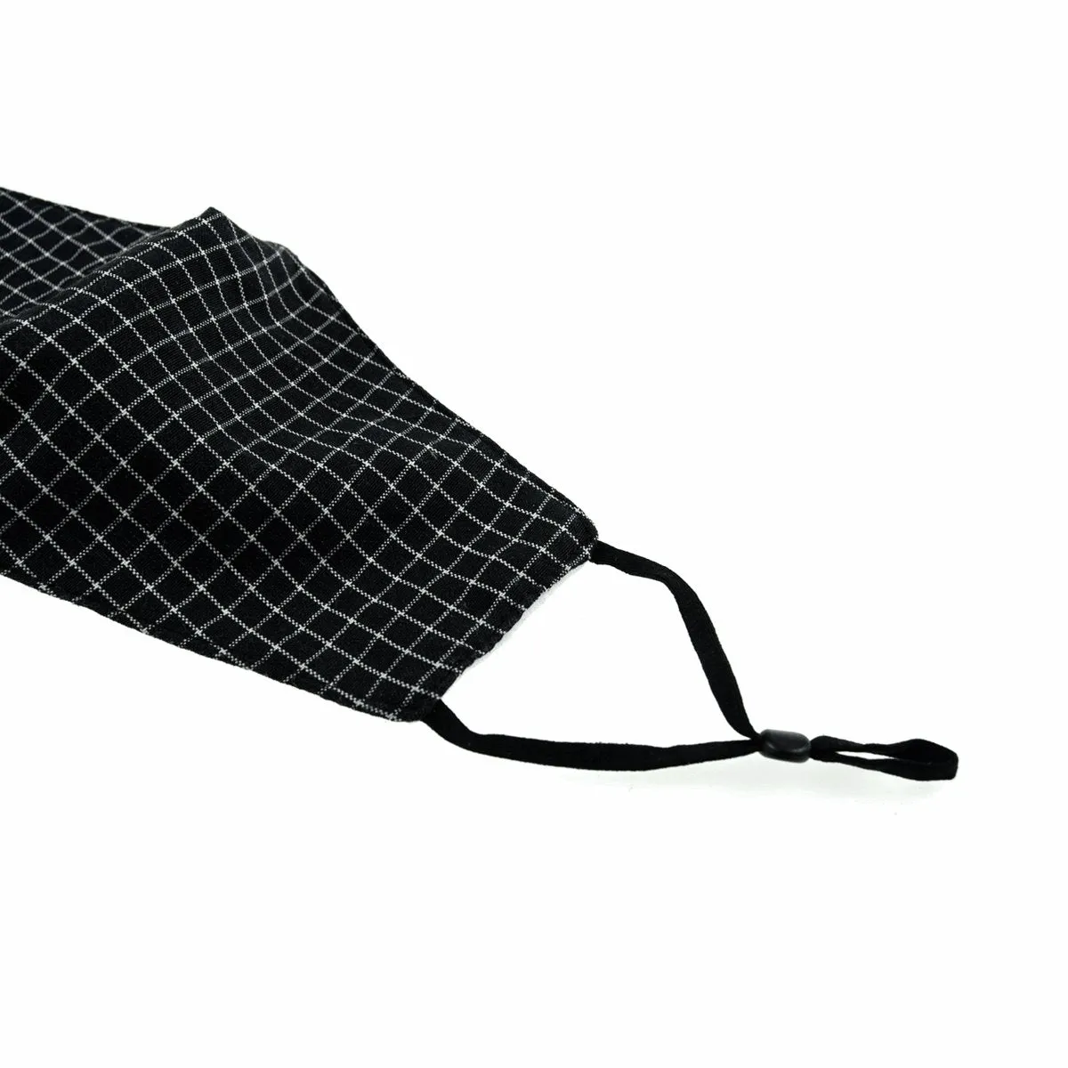 Adjustable Face Mask Elastics - Black - 20 Pieces
