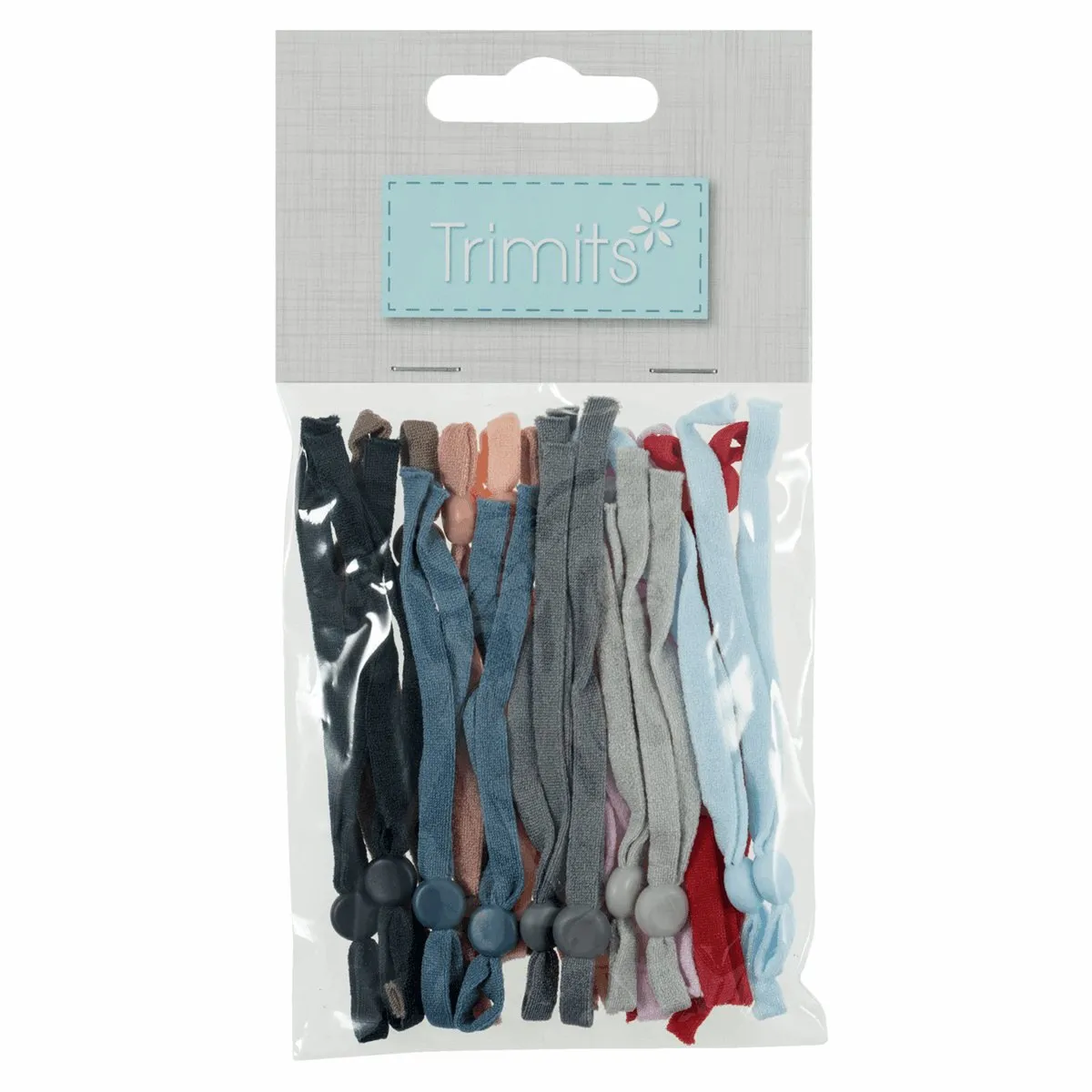 Adjustable Face Mask Elastics - Mix Pack - 20 Pieces