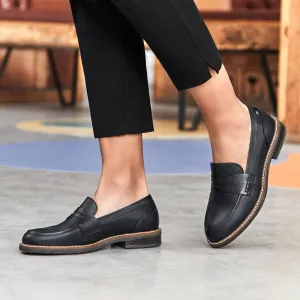 ALDAYA PENNY WIDE - BLACK - LEATHER