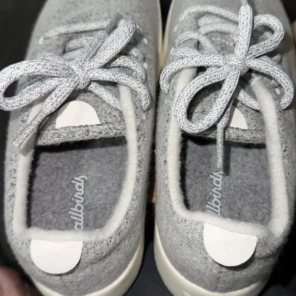 Allbirds Dapple Gray Merino Wool Runners Athletic Shoe Sneaker Running Size 8