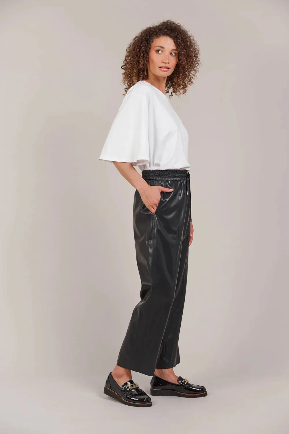 Allegro Crop Pant  - Black