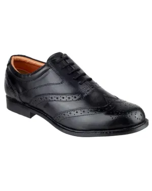 Amblers Liverpool Oxford Brogue Lace Mens Shoes