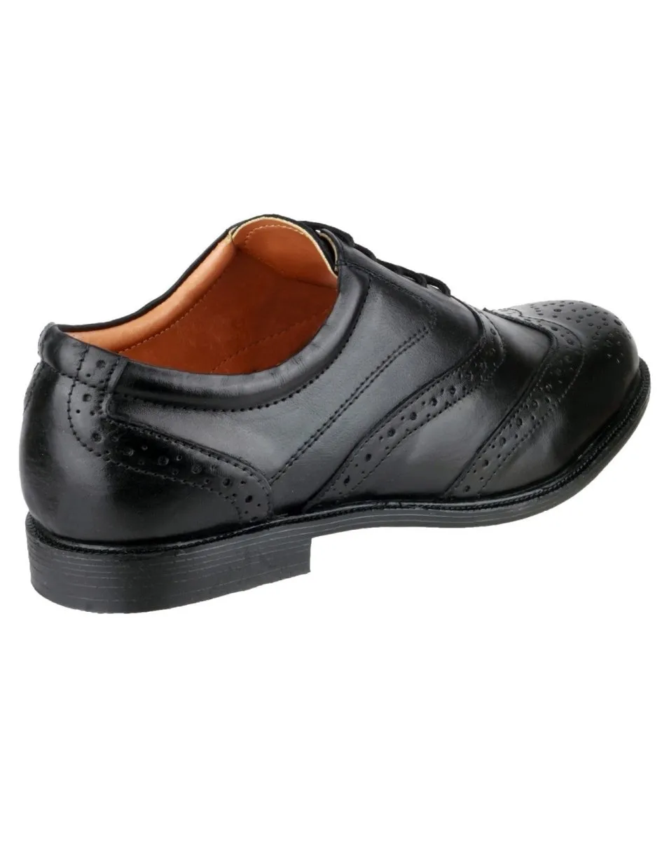 Amblers Liverpool Oxford Brogue Lace Mens Shoes