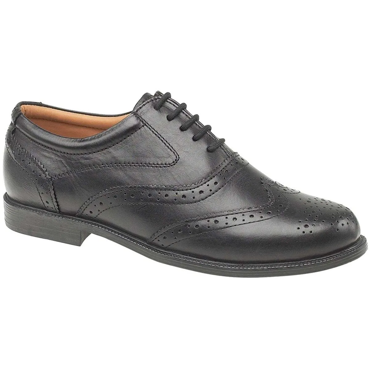 Amblers Liverpool Oxford Brogue Lace Mens Shoes