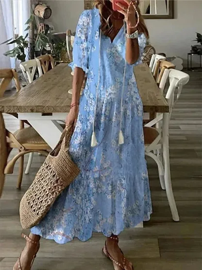 Andrea - Boho Tummy Coverage Dress