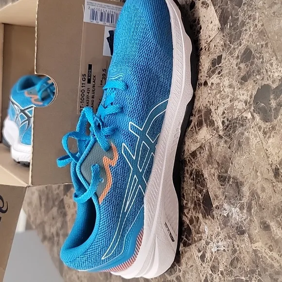 ASICS Kids GT-1000 11 GS Blue/Black Shoes W102