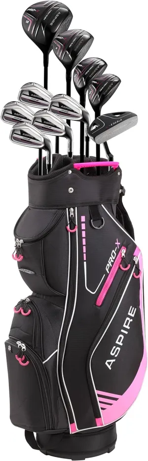 Aspire Pro-X 10 Club Complete Womens Golf Club Set