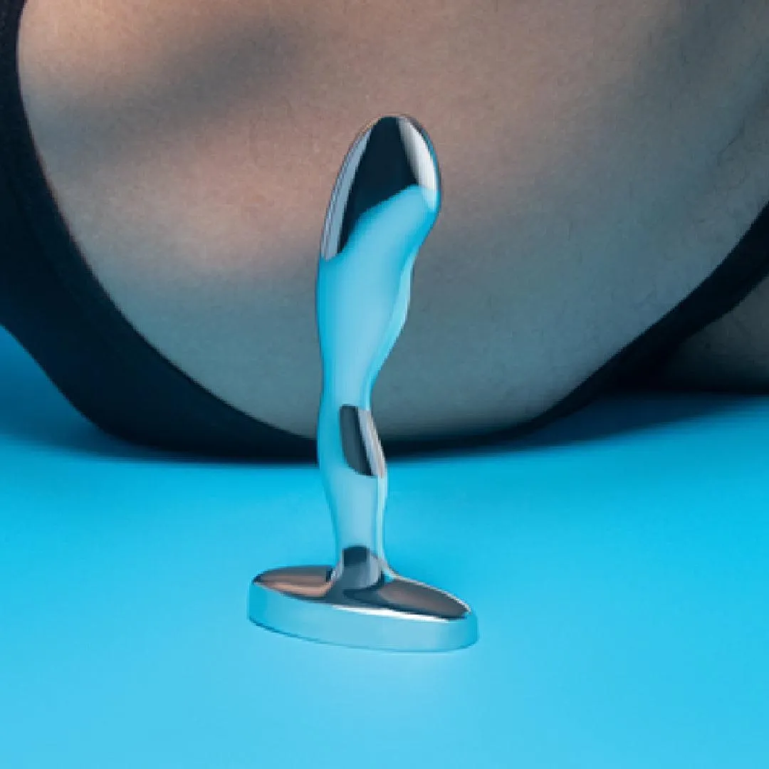 b-Vibe Stainless Steel Weighted Prostate Stimulator