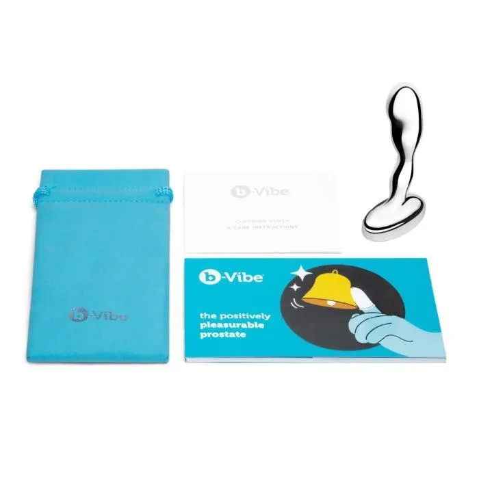 b-Vibe Stainless Steel Weighted Prostate Stimulator