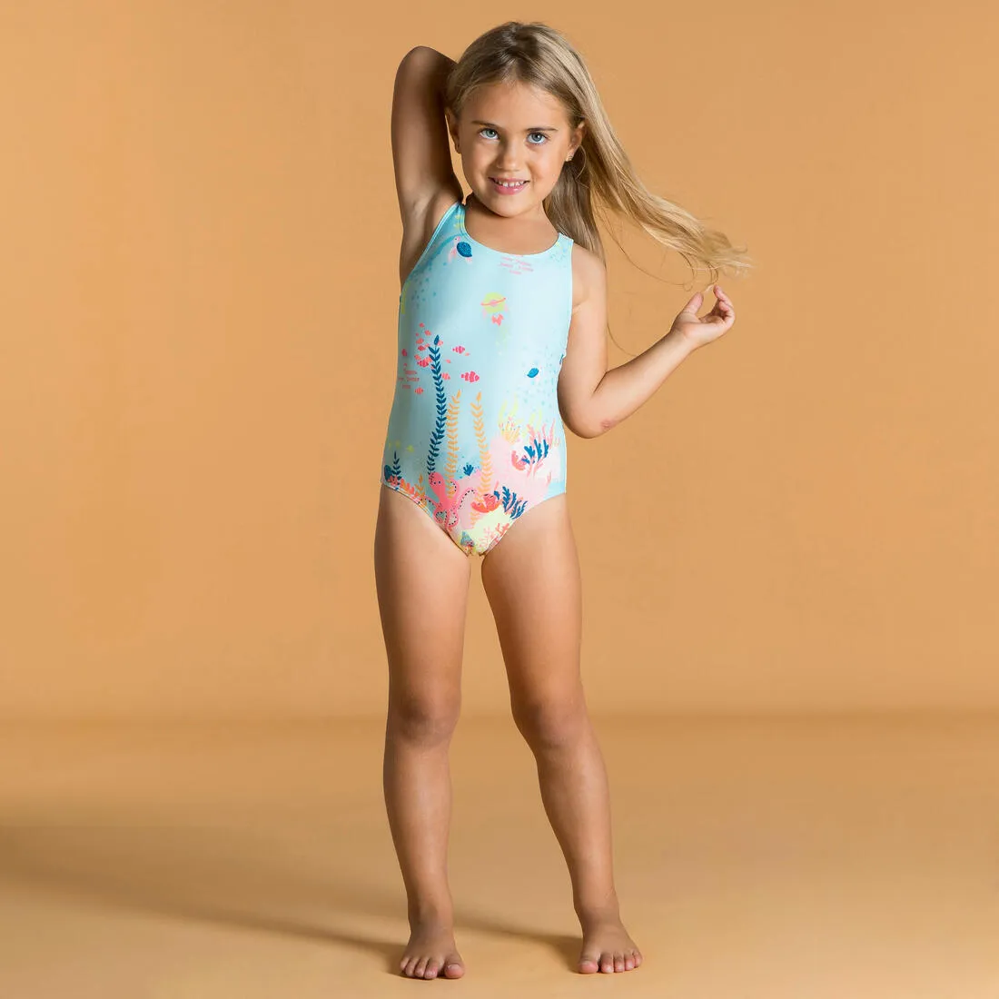 Baby Girl’s 1-Piece Swimsuit Animal Print