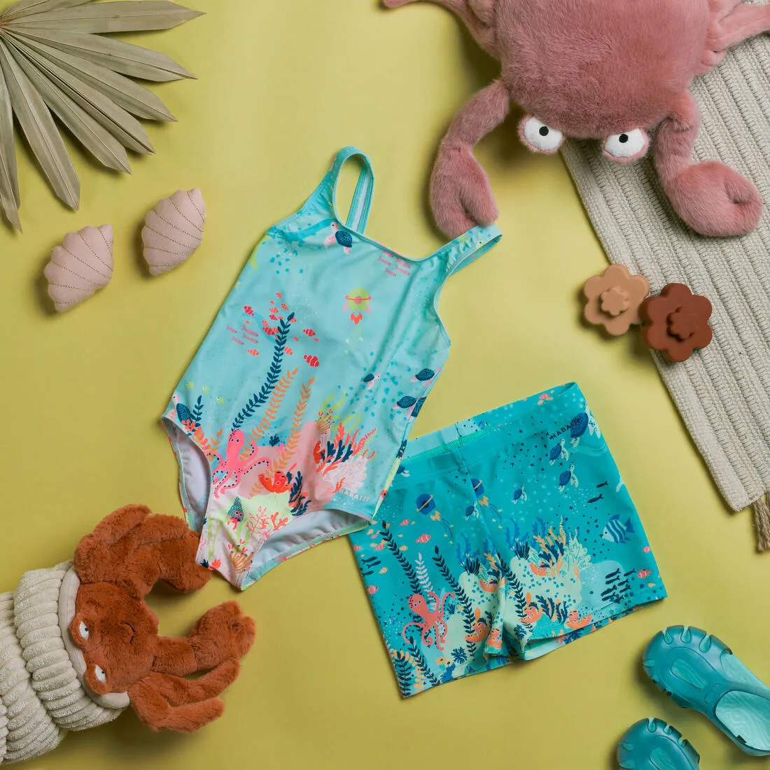 Baby Girl’s 1-Piece Swimsuit Animal Print