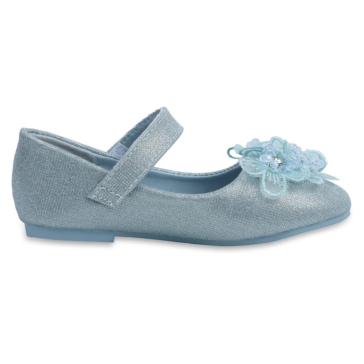 Baby Moo x Bash Kids Princess Party Frozen Theme Mary Jane Ballerinas - Blue