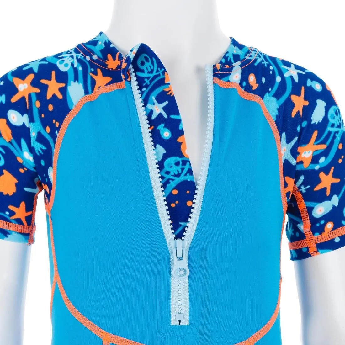 Baby Swim Shorty - All Hook Blue