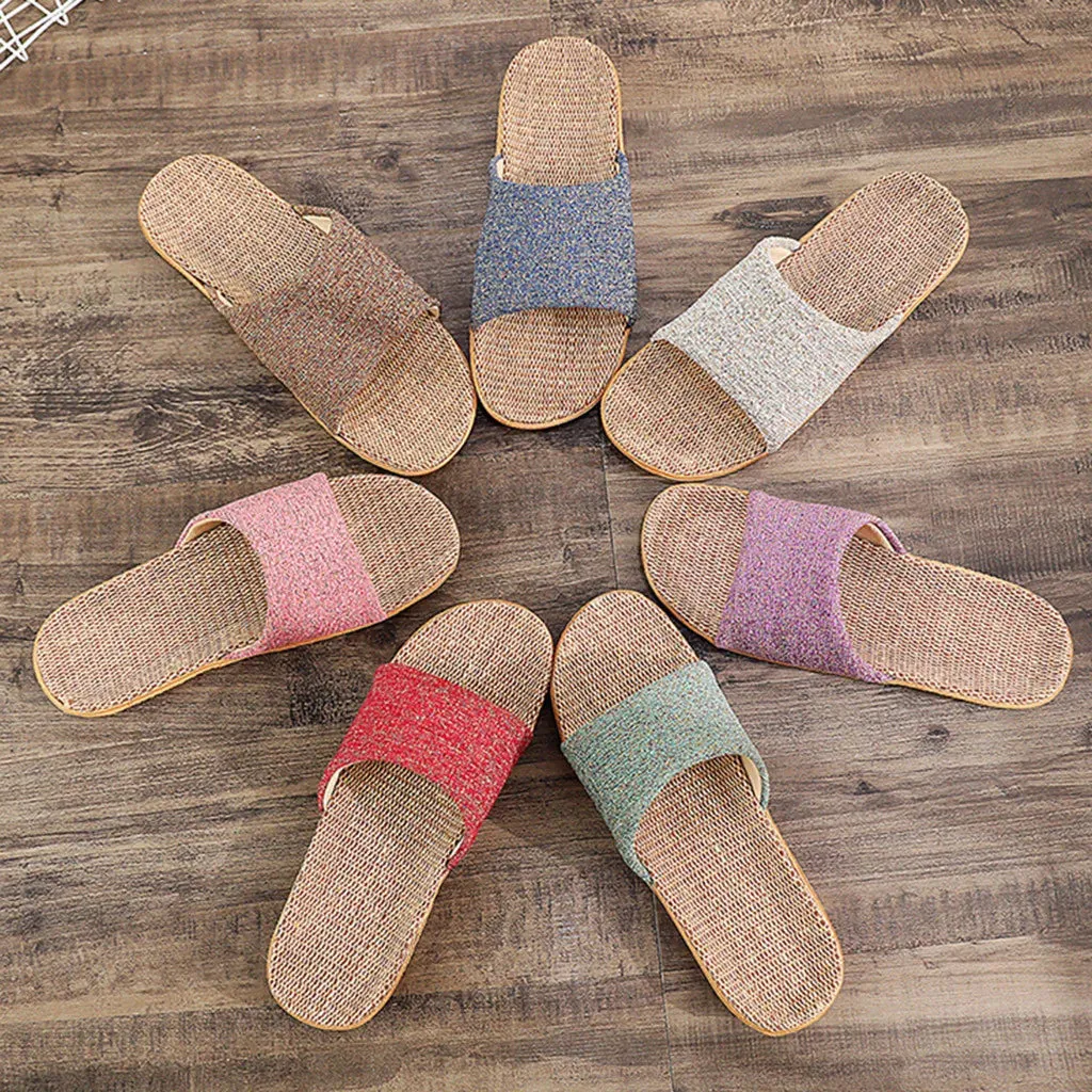 Bamboo Bliss Cotton Slides