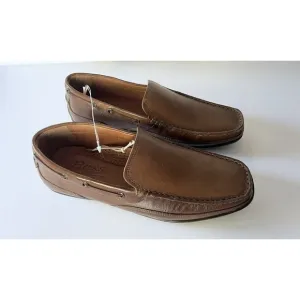 Bass G. H.‎ Bass &amp; Company Hank Brown Leather Slip On Mocassins Loafers Size 9.5