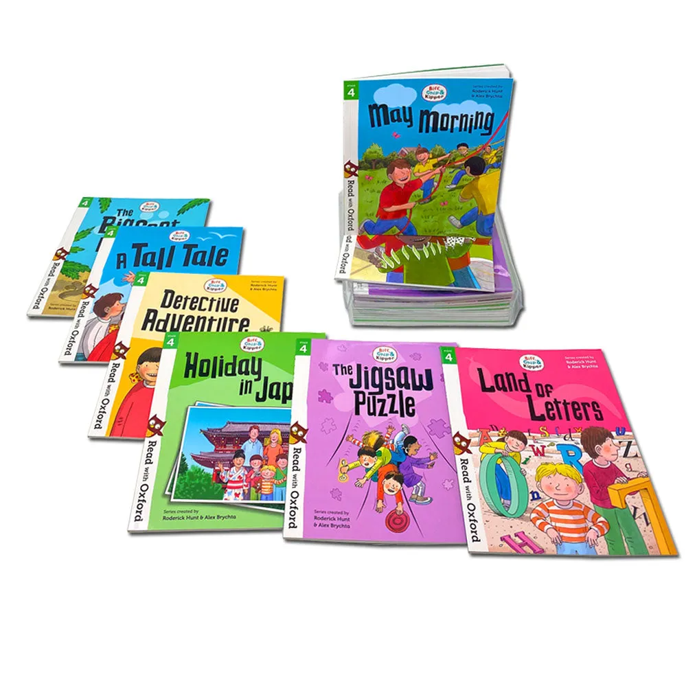 Biff, Chip and Kipper Stage 4 Read with Oxford: 5 : 16 Books Collection Set