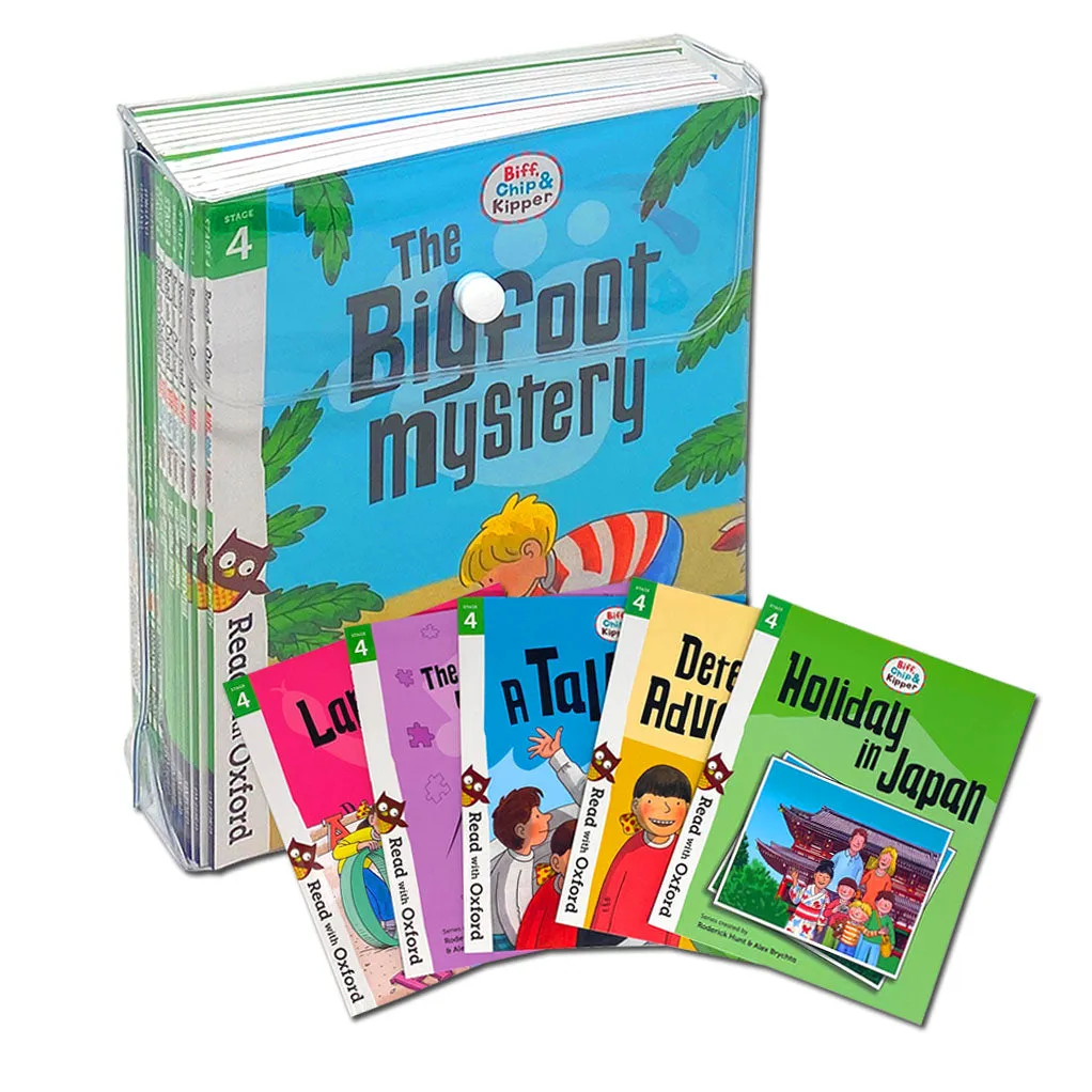 Biff, Chip and Kipper Stage 4 Read with Oxford: 5 : 16 Books Collection Set
