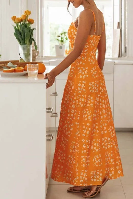 Bloom Haven Maxi Sun Dress