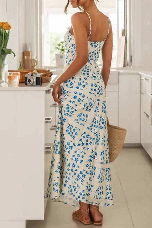 Bloom Haven Maxi Sun Dress