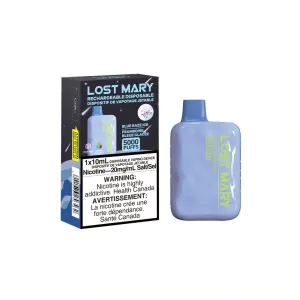 Blue Razz Ice - Lost Mary OS5000 Disposable