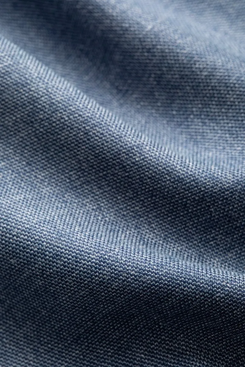 Blue Sharkskin 2 Button Suit