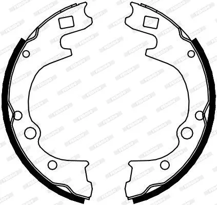 Brake Shoes Hyundai Bakkie,Kia k2500,2700,pregio