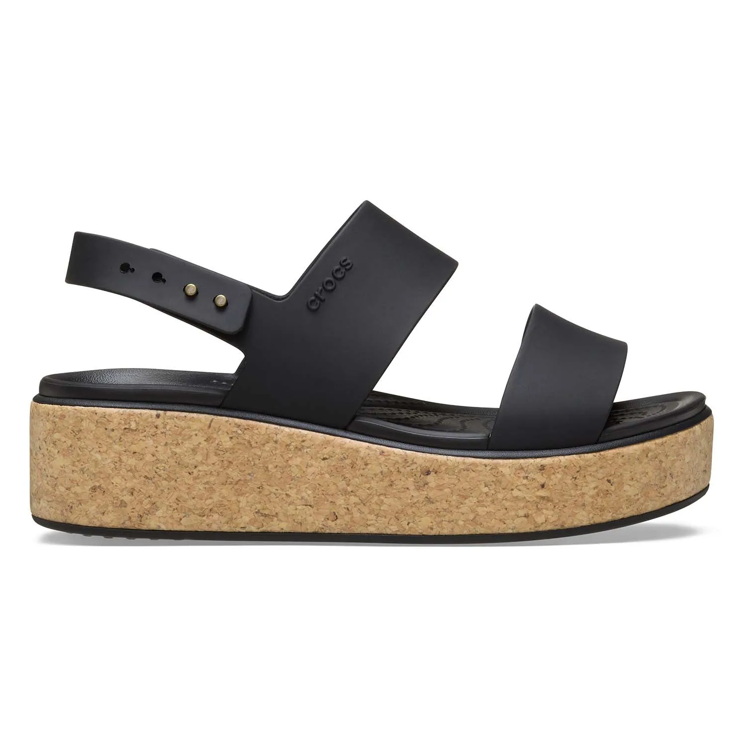 Brooklyn Cork Low Wedge Sandal