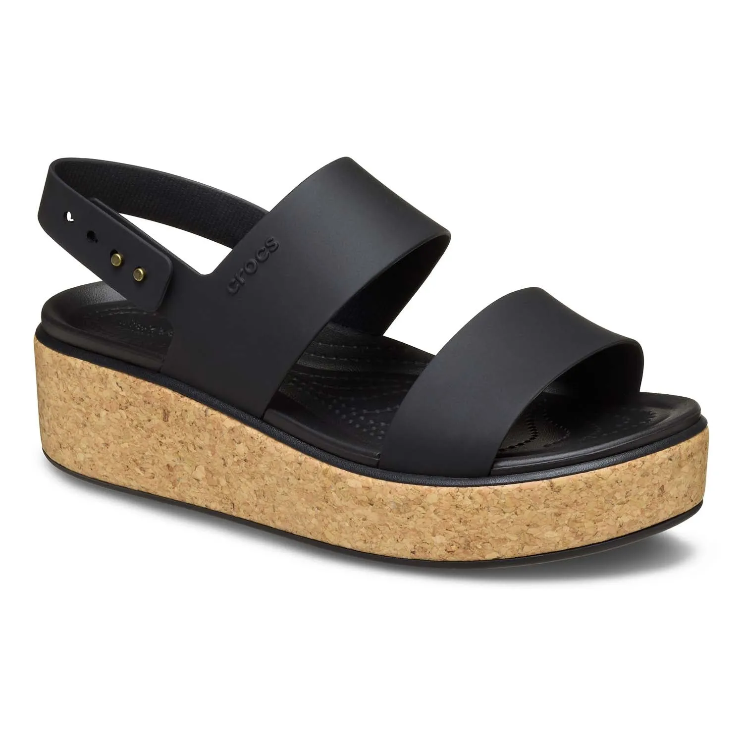 Brooklyn Cork Low Wedge Sandal