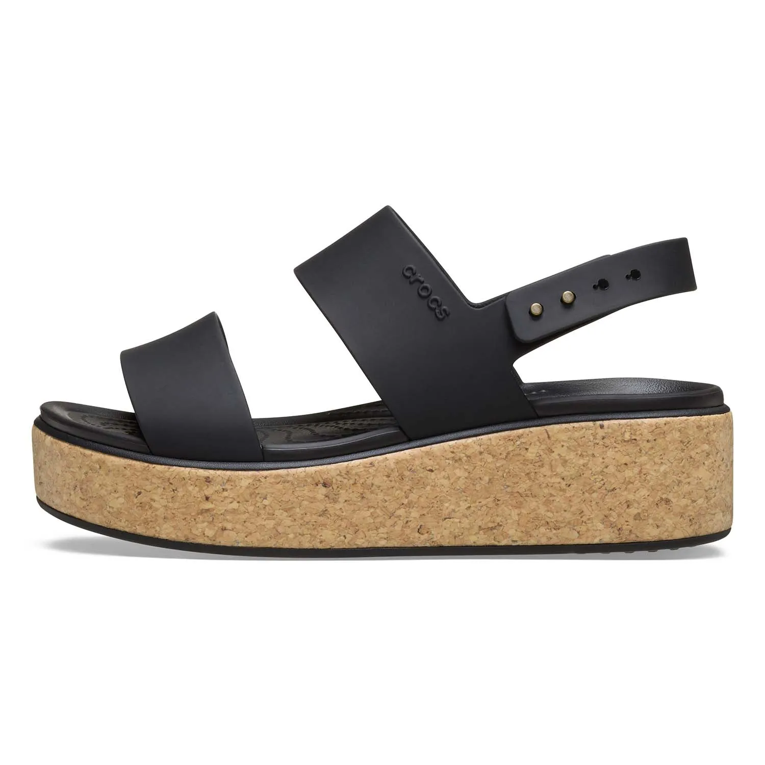 Brooklyn Cork Low Wedge Sandal