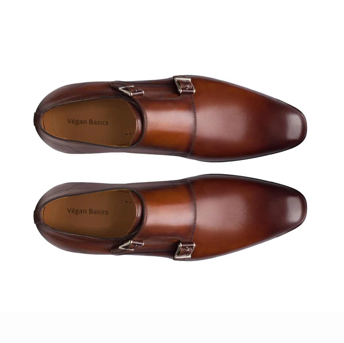 Burno Brown Monk Shoes