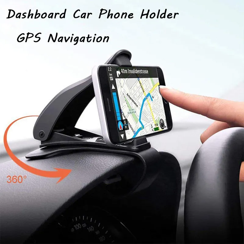 Car Dashboard Clip Mount Cell Phone Holder Stand For iPhone 7/8 Plus/X/XS Max/XR/10e